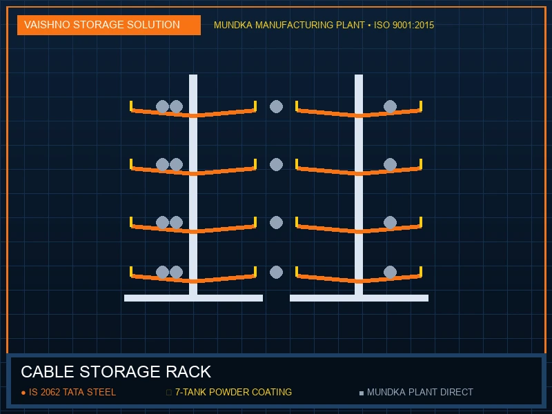 Cable Storage Rack in Haridwar